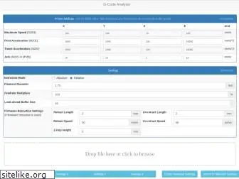 gcodeanalyser.com