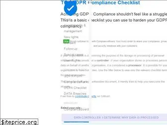 gdprchecklist.io
