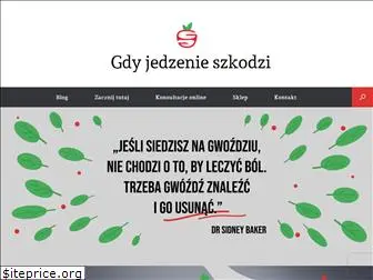 gdyjedzenieszkodzi.pl