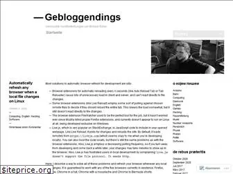 gebloggendings.wordpress.com