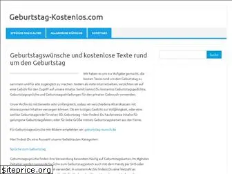 geburtstag-kostenlos.com