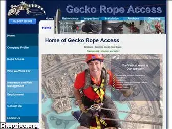 geckoropeaccess.com