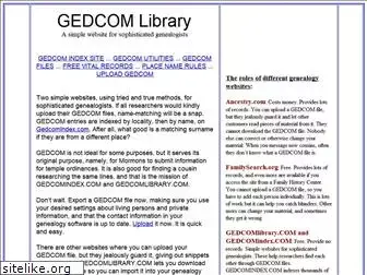 gedcomlibrary.com