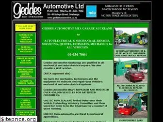 geddesautomotive.co.nz