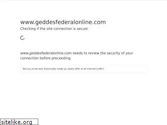 geddesfederalonline.com