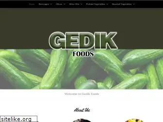 gedikfoods.com