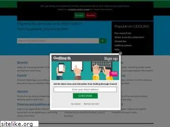 gedling.gov.uk
