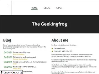 geekingfrog.com