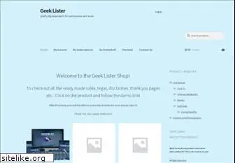 geeklister.com