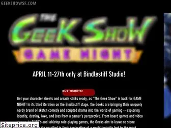 geekshowsf.com