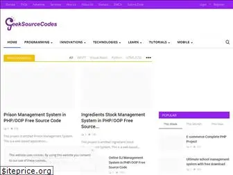 geeksourcecodes.com