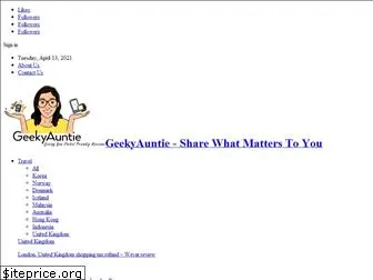 geekyauntie.com