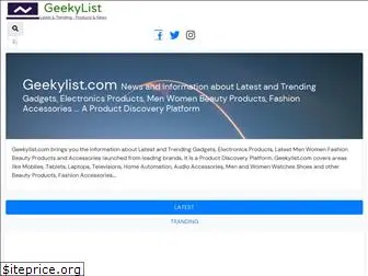 geekylist.com