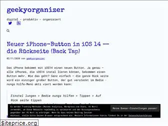 geekyorganizer.com
