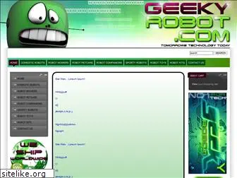 geekyrobot.com