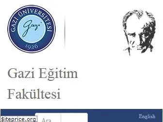 gef.gazi.edu.tr