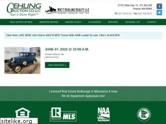 gehlingauction.com