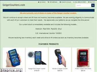 geigercounters.com