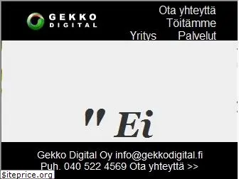 gekkodigital.fi