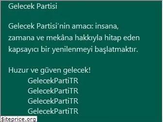 gelecekpartisi.net