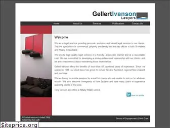 gellertivanson.co.nz