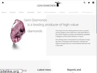 gemdiamonds.com