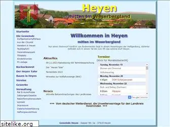 gemeinde-heyen.de