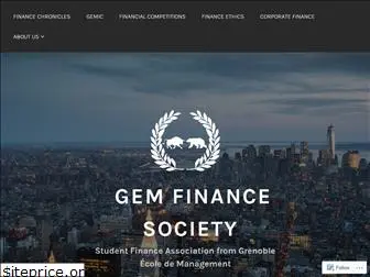gemfinancesociety.com