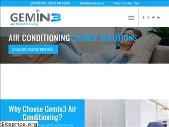 gemin3airconditioning.com.au