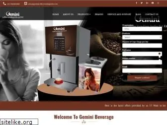 geminicoffeevendingindia.com