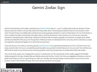 geminizodiac.net