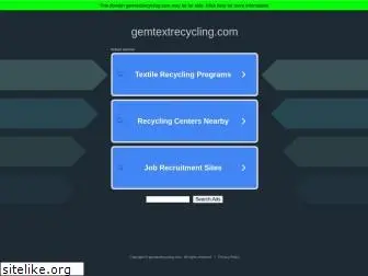 gemtextrecycling.com