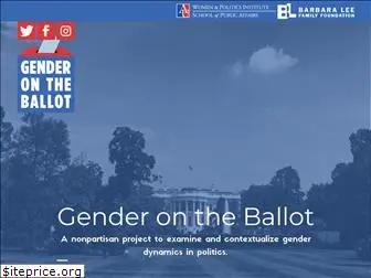 genderontheballot.org