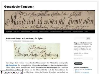 genealogie-tagebuch.de