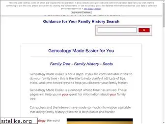 genealogy-made-easier.com