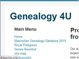 genealogy4u.com