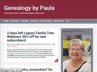 genealogybypaula.com