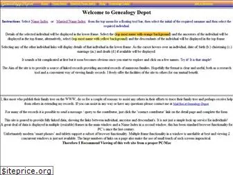 genealogydepot.com