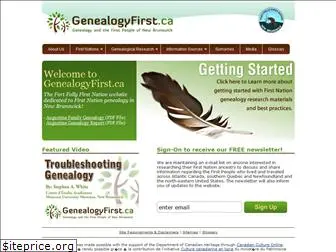genealogyfirst.ca