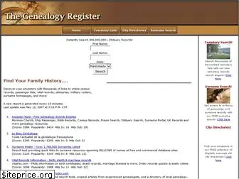 genealogyregister.com