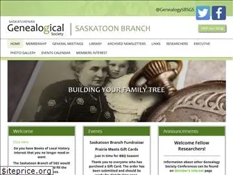 genealogysaskatoon.org