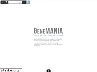 genemania.org