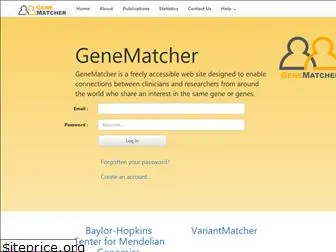 genematcher.org