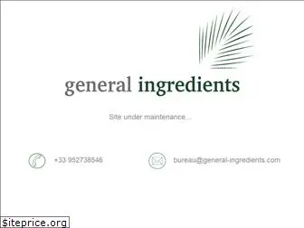 general-ingredients.com