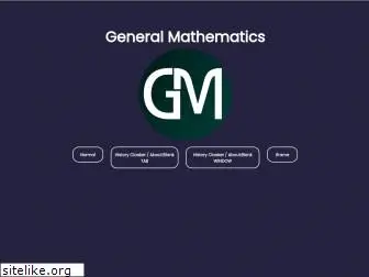 generalmathematics.net