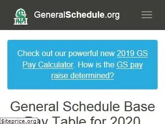 generalschedule.org