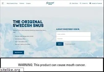 generalsnus.com