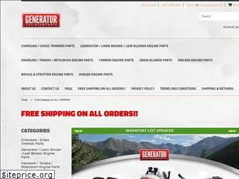 generatorchainsawparts.com