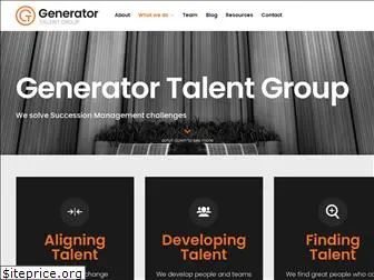 generatortalent.com