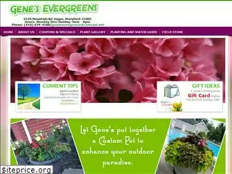 genesevergreens.com